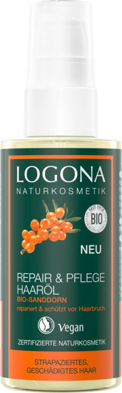 Logona БІО-Олія-реконструктор волосся Обліпиха