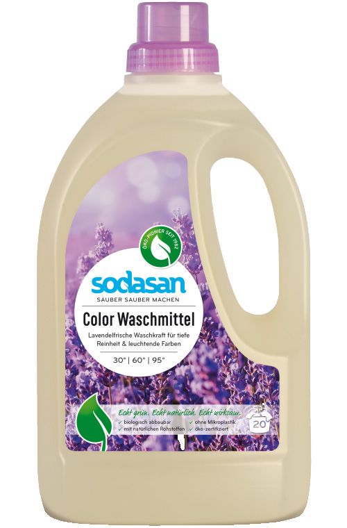 Sodasan Жидкое средство для стирки Color Лаванда