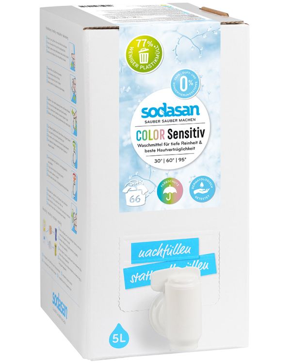 Sodasan Жидкое средство для стирки Color Sensitive (BAG in BOX)
