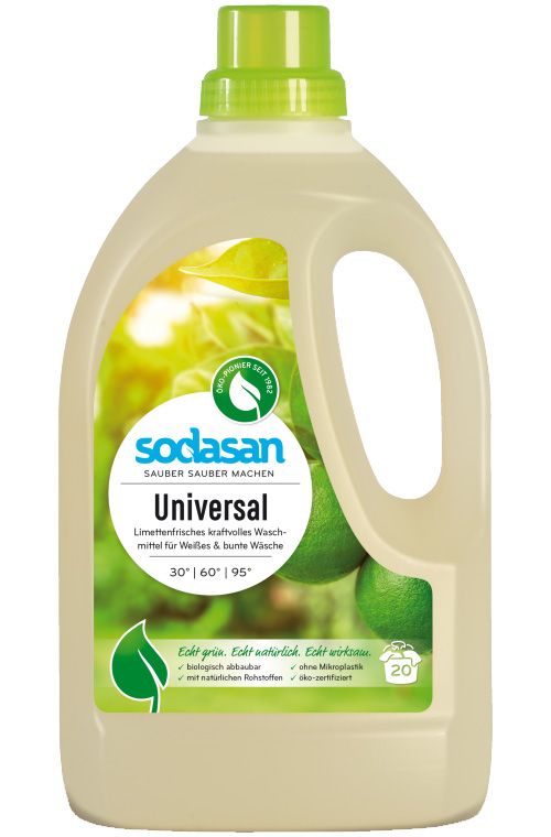 Sodasan Рідкий засіб для прання Universal Лайм
