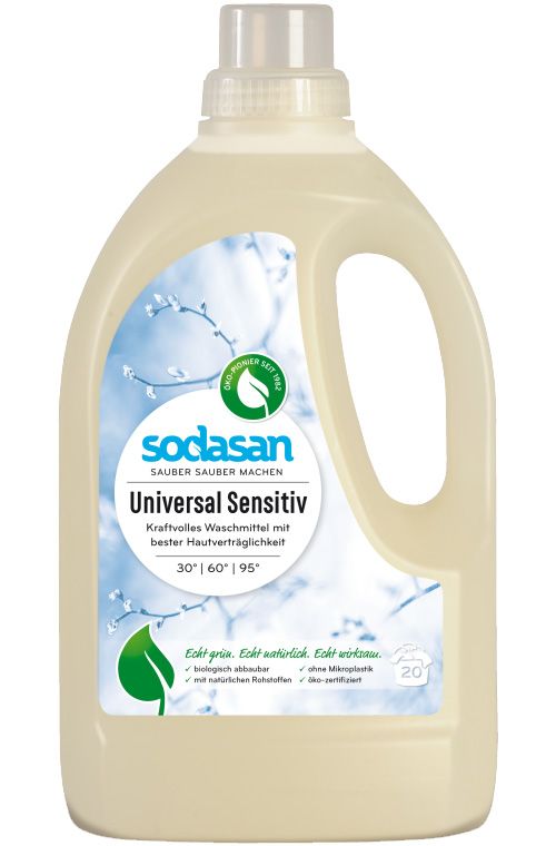 Sodasan Рідкий пральний засіб Universal Sensitiv Sodasan Рідкий пральний засіб Universal Sensitiv