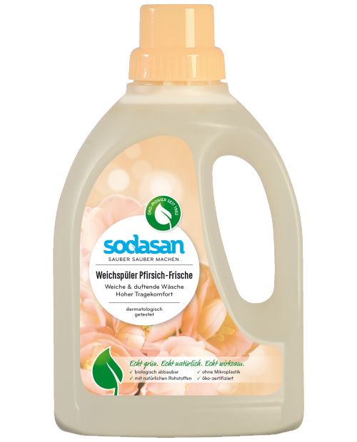 Sodasan Пом'якшувач для тканин Персикова свіжість