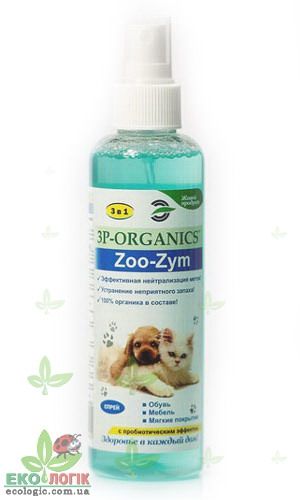 Organics Спрей Zoo-Zym видалення запаху міток тварин