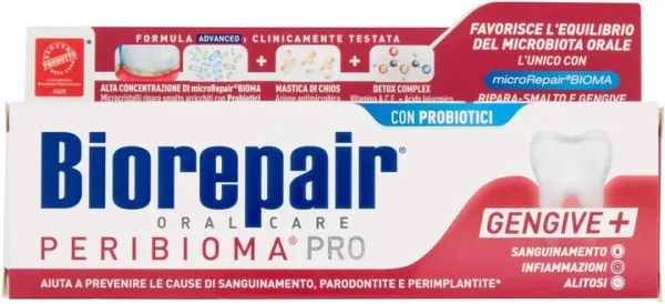 BioRepair Зубна паста Peribioma (Перібіома) - захист ясен