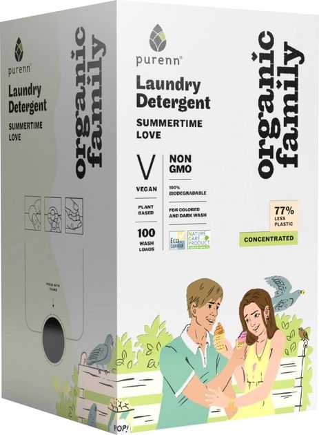 Organic Family Натуральний рідкий засіб-концентрат Summertime Love з Календулою