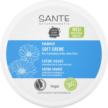 Sante БІО-Крем універсальний зволожувальний Soft з Календулою та Алое Вера (для всієї родини)