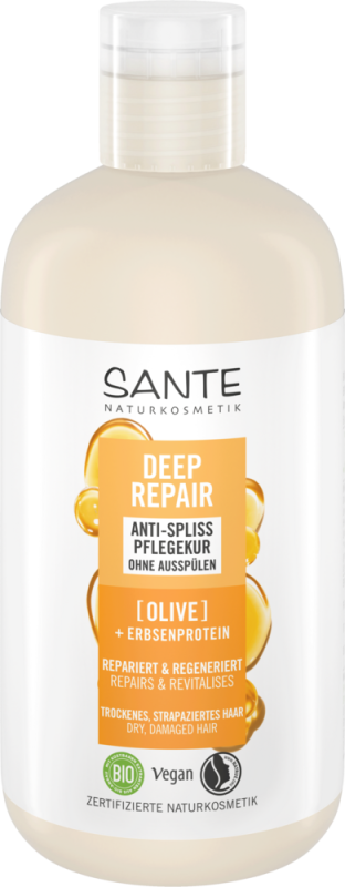 Sante БІО-Засіб Deep Repair від ламкості волосся та посічених кінчиків з Оливою