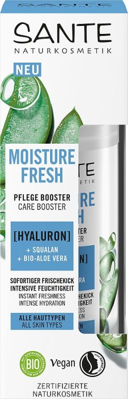 Sante БІО-Бустер MOISTURE FRESH для зволоження обличчя з гіалуроновою кислотою та Алое