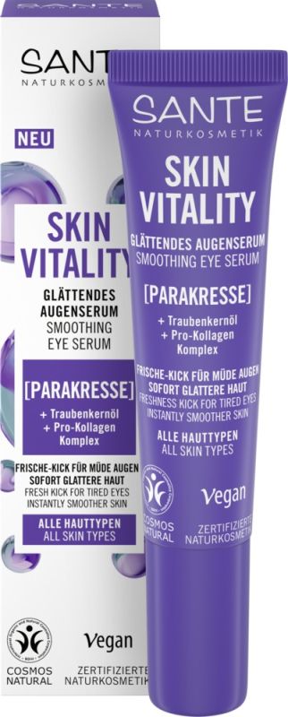 Sante БІО-Сироватка для шкіри навколо очей проти зморщок SKIN VITALITY розгладжуюча
