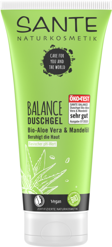 Sante БИО-Гель для душа BALANCE Миндаль и Алоэ