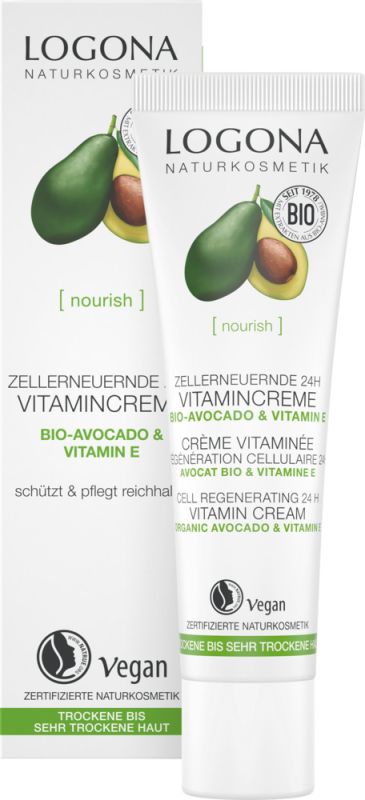 Logona БІО-Крем вітамінний Поживний Інтенсивна терапія Авокадо