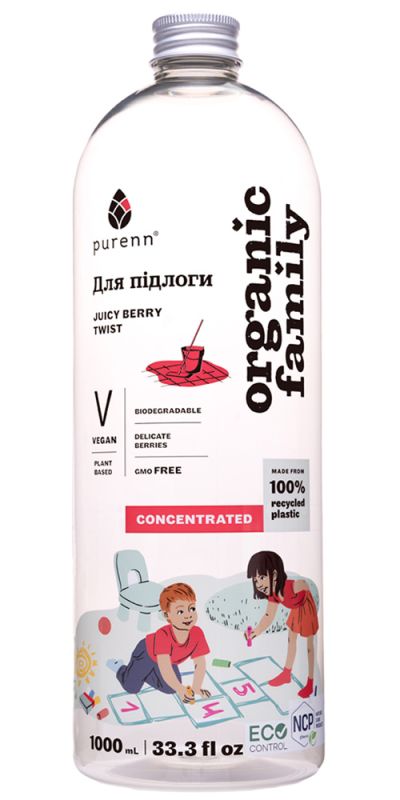 Organic Family Натуральний очищувач підлоги з ягодами