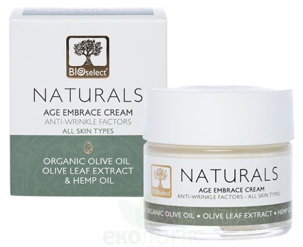 BIOselect Naturals Антивіковий крем проти зморшок для обличчя і шиї