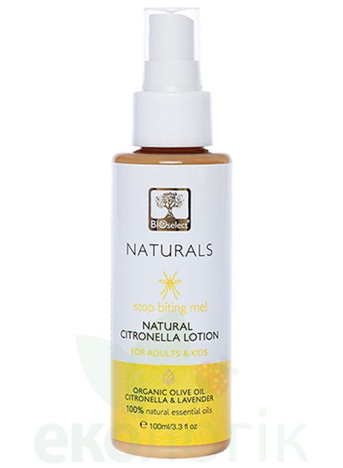 BIOselect Naturals Лосьон з Цитронелою від укусів комах