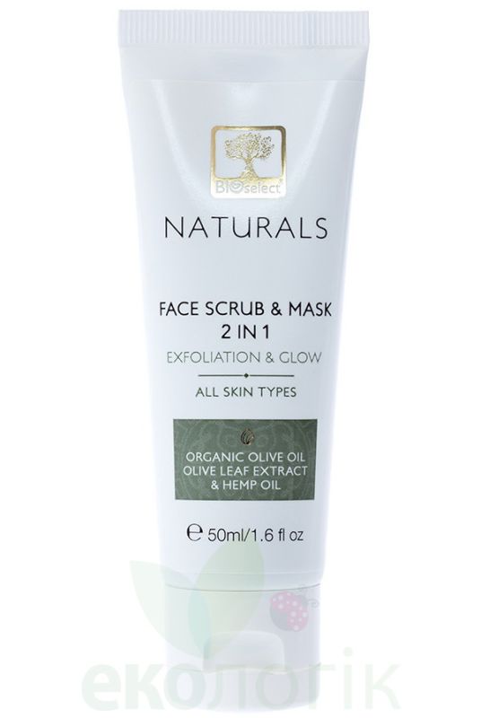 BIOselect Naturals Скраб-Маска для обличчя 2в1