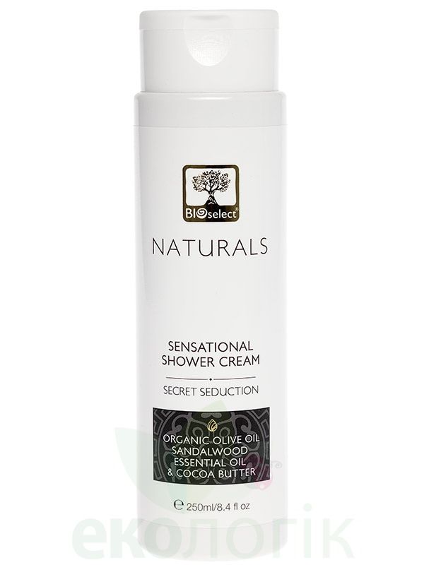BIOselect Naturals Сенсаційний крем-гель для душу Таємна спокуса