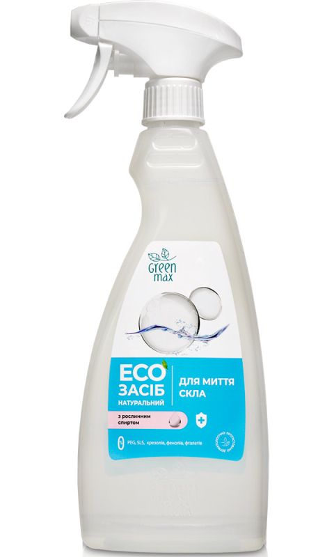 Green Max ЕКОзасіб натуральний для миття скла
