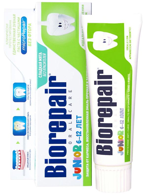 BioRepair Детская зубная паста Джуниор (с 7 до 14 лет)