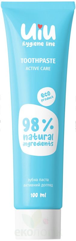 UIU Зубна паста гігієнічна Активний догляд