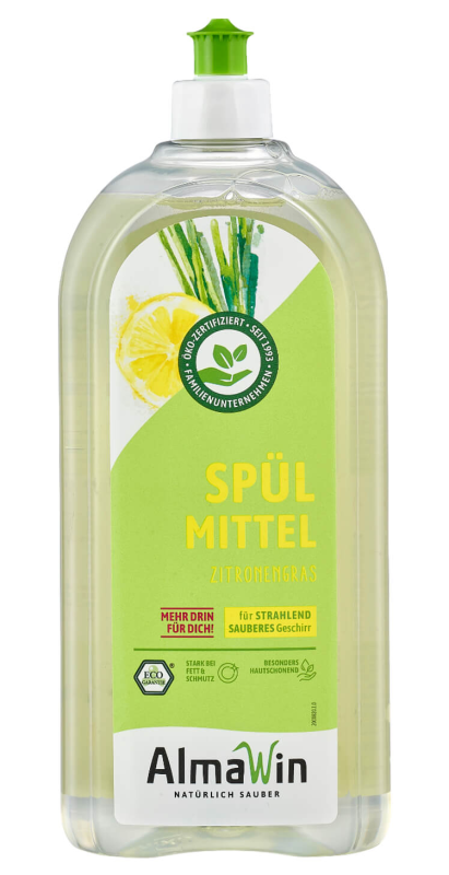 AlmaWin Засіб для миття посуду Лемонграс