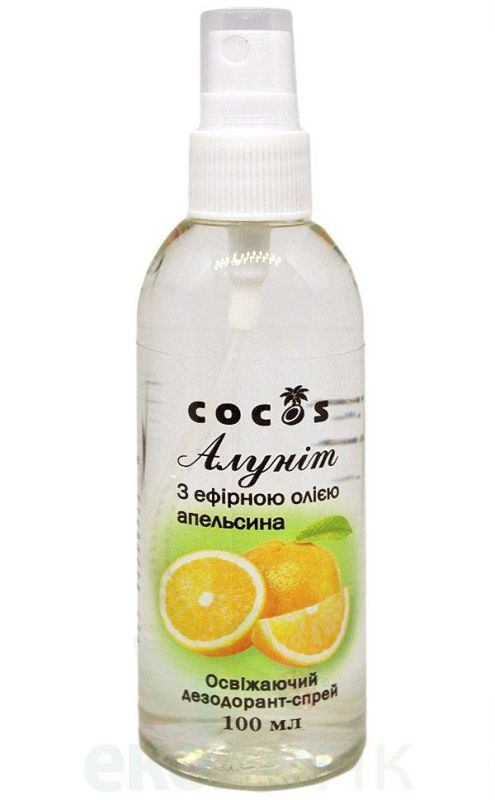 Cocos Алуніт дезодорант-спрей Апельсин