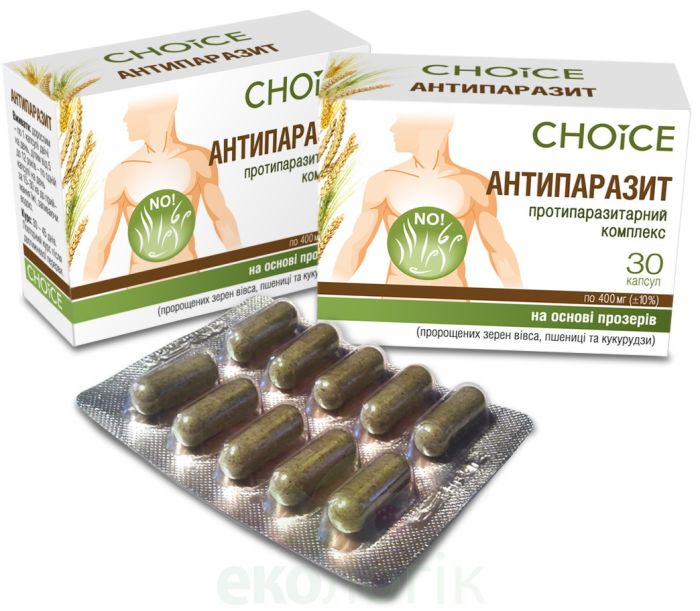 Choice Фітокомплекс Антипаразит. Протипаразитарний комплекс