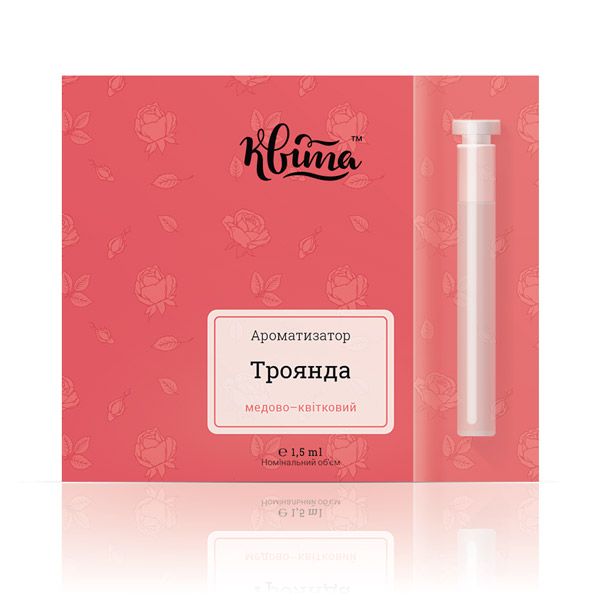 Квита Ароматизатор Роза (чайная)