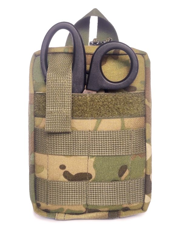 Аптечка тактична військова Аскет Росомаха з системою швидкого скиду, мультикам