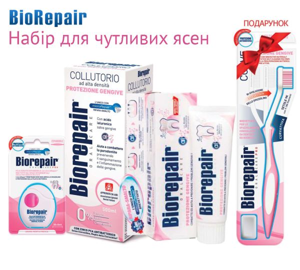BioRepair Набір для Чутливих ясен Комплекс Захист ясен