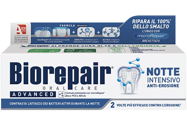 BioRepair PRO Зубна паста Інтенсивне нічне відновлення