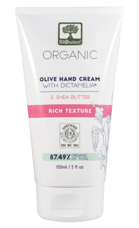 BIOselect Organic Оливковий крем для рук Поживний для потрісканої шкіри для рук