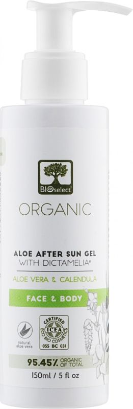 BIOselect Organic Легкий гель після засмаги з Алоe