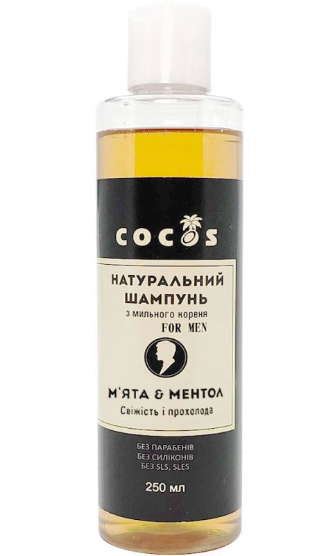 Cocos Чоловічий шампунь М'ята і Ментол
