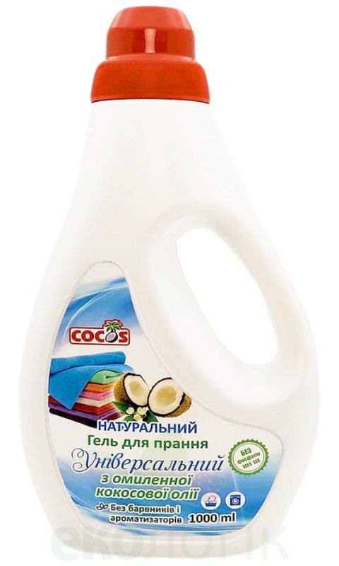 Cocos Гель для прання Універсальний з омиленної кокосової олії