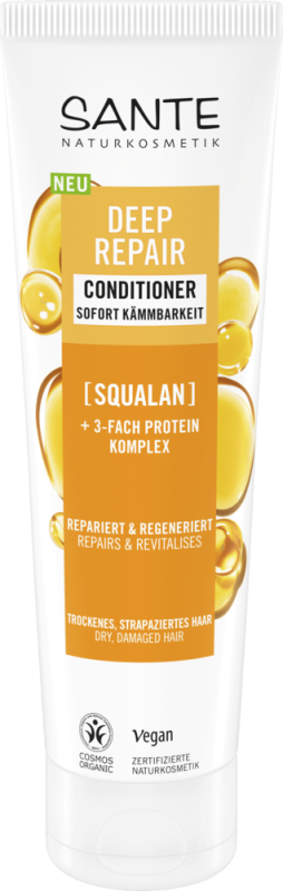 Sante БІО-Кондиціонер Deep Repair для відновлення сухого пошкодженого волосся зі Скваланом