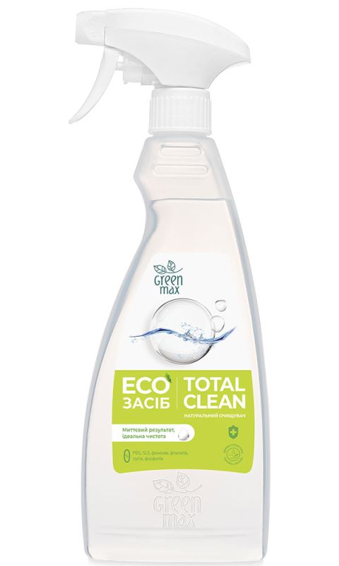 Green Max Екозасіб для очищення поверхонь Total Сlean