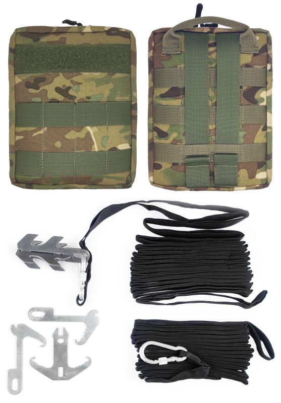 Евакуаційний набір Дві кошки і дві стропи (Кордура, Піксель/Мультикам)