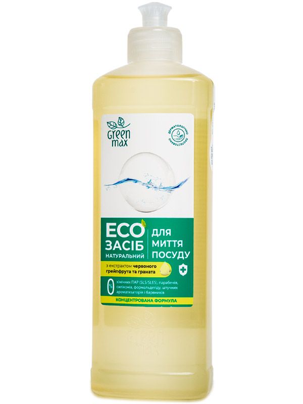 Green Max Концентрат для миття посуду із запахом лемонграсу
