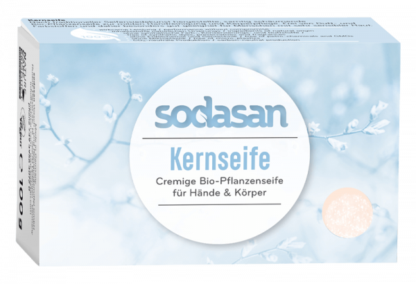 Sodasan Мило Ніжне без запаху для чутливої та дитячої шкіри