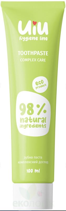 UIU Зубна паста гігієнічна Комплексний догляд