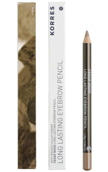 Korres Стійкий олівець для брів Cedar Wood - 02 Середній відтінок