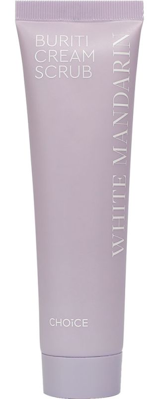 White mandarin Кремовий скраб для обличчя BURITI