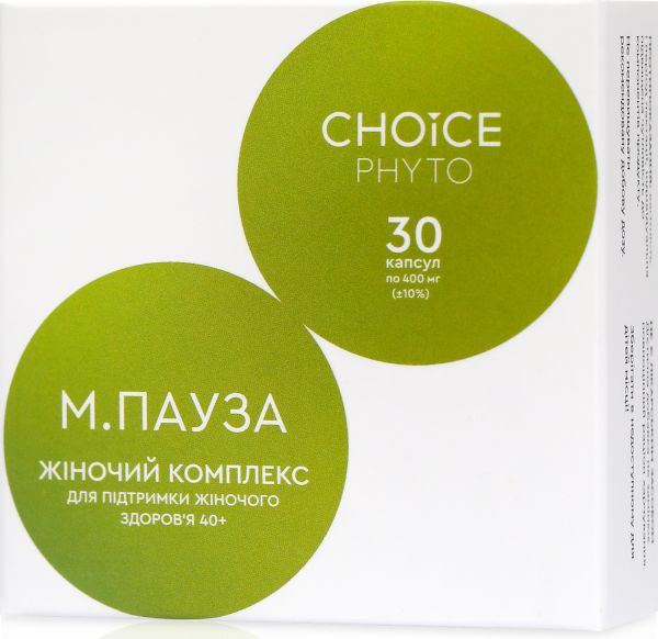Choice Жіночий комплекс М.Пауза, усуває дискомфорт у період менопаузи