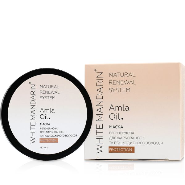 White mandarin Регенеруюча маска для фарбованого та пошкодженого волосся. PROTECTION