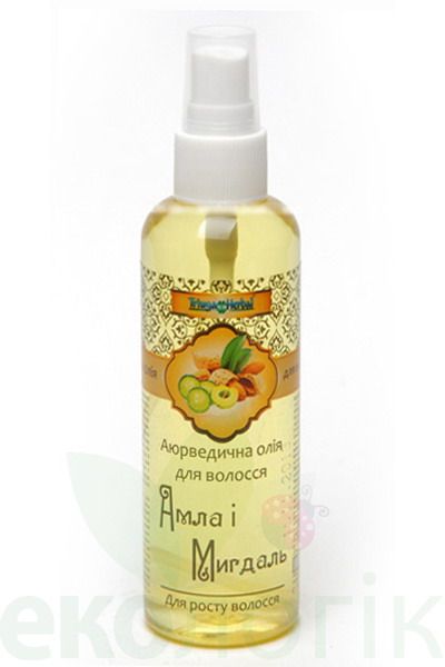 Тріюга Herbal Аюрведична олія для волосся Амла і Мигдаль