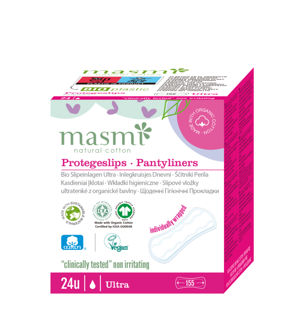 Masmi Щоденні ультратонкі гігієнічні прокладки анатомічної форми