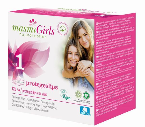 Masmi Прокладки органические для подростков GIRL для незначительных выделений