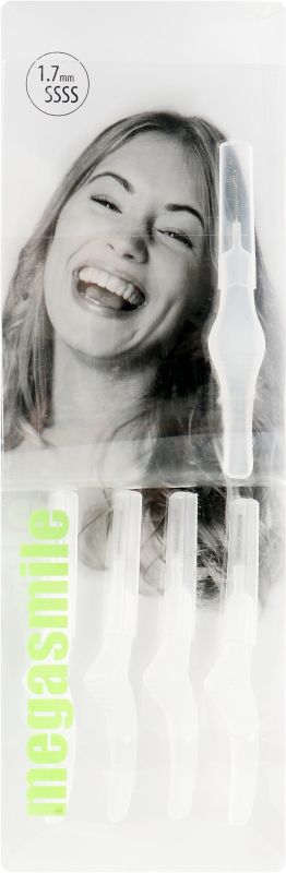 MEGASMILE Інтердентальні щітки розмір SSSS 0,4 мм - 1,7 мм