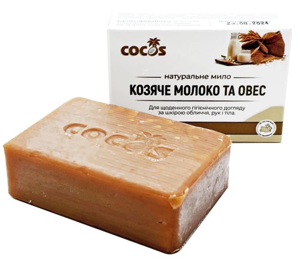 Cocos Натуральне мило Козяче молоко та овес