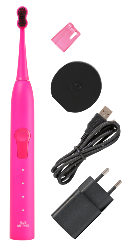 MEGASMILE Звукова гідроактивна зубна щітка Шокуючий рожечий